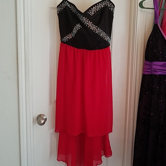 Cocktail Dress NWT Black and Red  size 1x - Picture 3 of 5